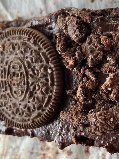 Plain Iced Brownie